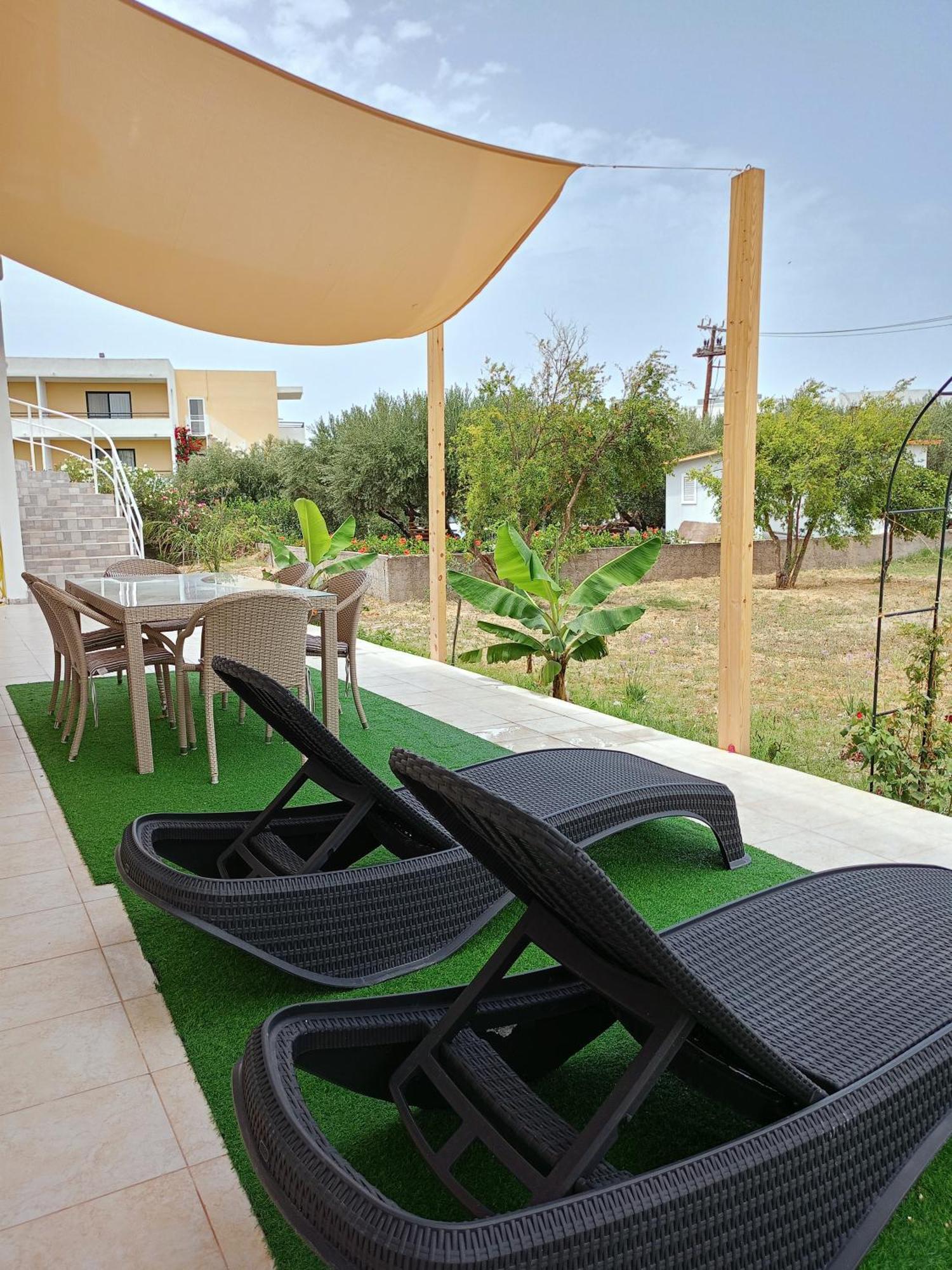 Spacious Beach House Theologos Eksteriør billede