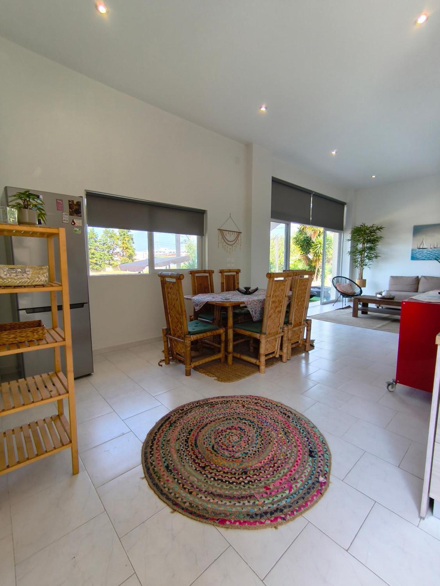 Spacious Beach House Theologos Eksteriør billede